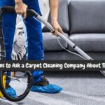 the top questions to ask a carpet cleaning company about their equipment