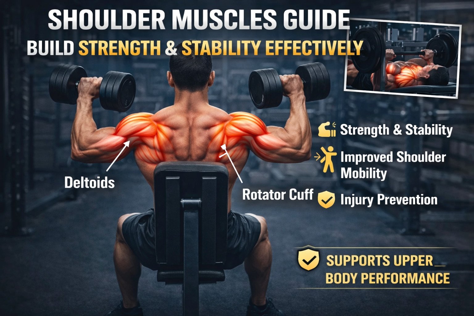 Shoulder-Muscles-Guide-Build-Strength-Stability-Effectively Shoulder Muscle